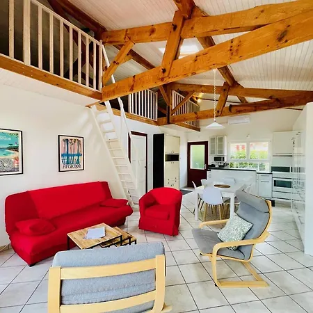 Maison Basque Avec Terrasse, Clim, Et Wi-fi A 600m De La - - Fr-1-433-69 * Arcachon