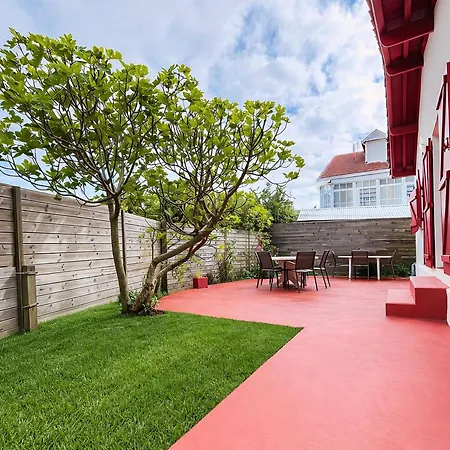 Maison Basque Avec Terrasse, Clim, Et Wi-fi A 600m De La - - Fr-1-433-69 Semesterbostad Arcachon