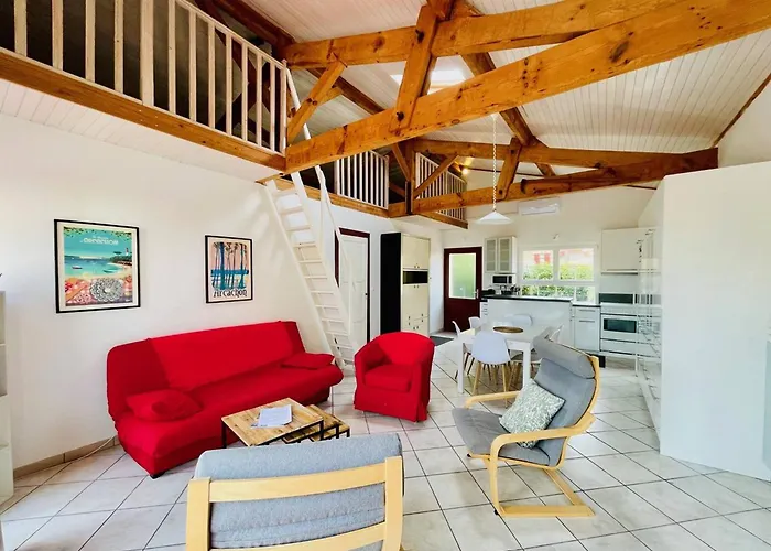 Maison Basque Avec Terrasse, Clim, Et Wi-fi A 600m De La - - Fr-1-433-69 * Arcachon