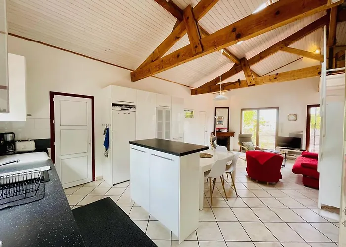 Maison Basque Avec Terrasse, Clim, Et Wi-fi A 600m De La - - Fr-1-433-69 Holiday home Arcachon