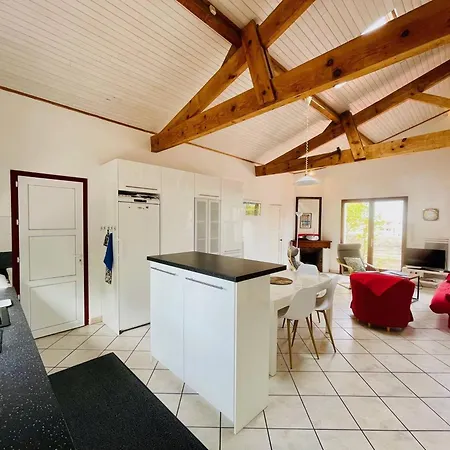 Maison Basque Avec Terrasse, Clim, Et Wi-fi A 600m De La - - Fr-1-433-69 Tatil Evi Arcachon