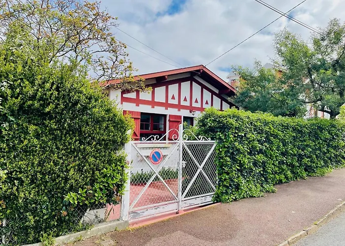 Maison Basque Avec Terrasse, Clim, Et Wi-fi A 600m De La - - Fr-1-433-69 Будинок відпочинку Аркашон